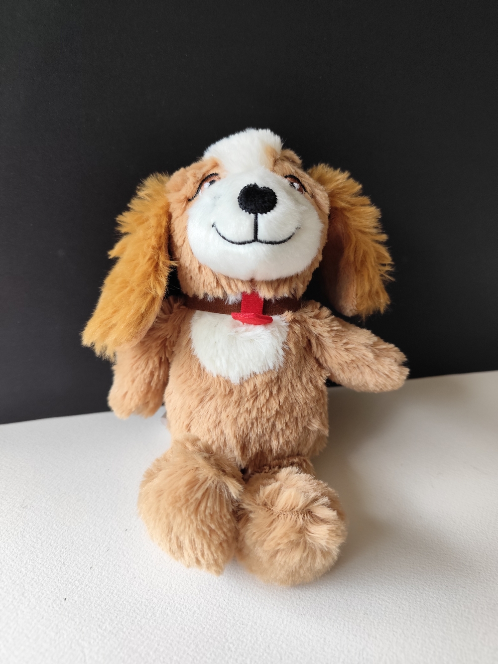 3/$30💜Kinder Dog Mascot Dog Tina Tapsig Plush Toy Ferrero Collar Hear
